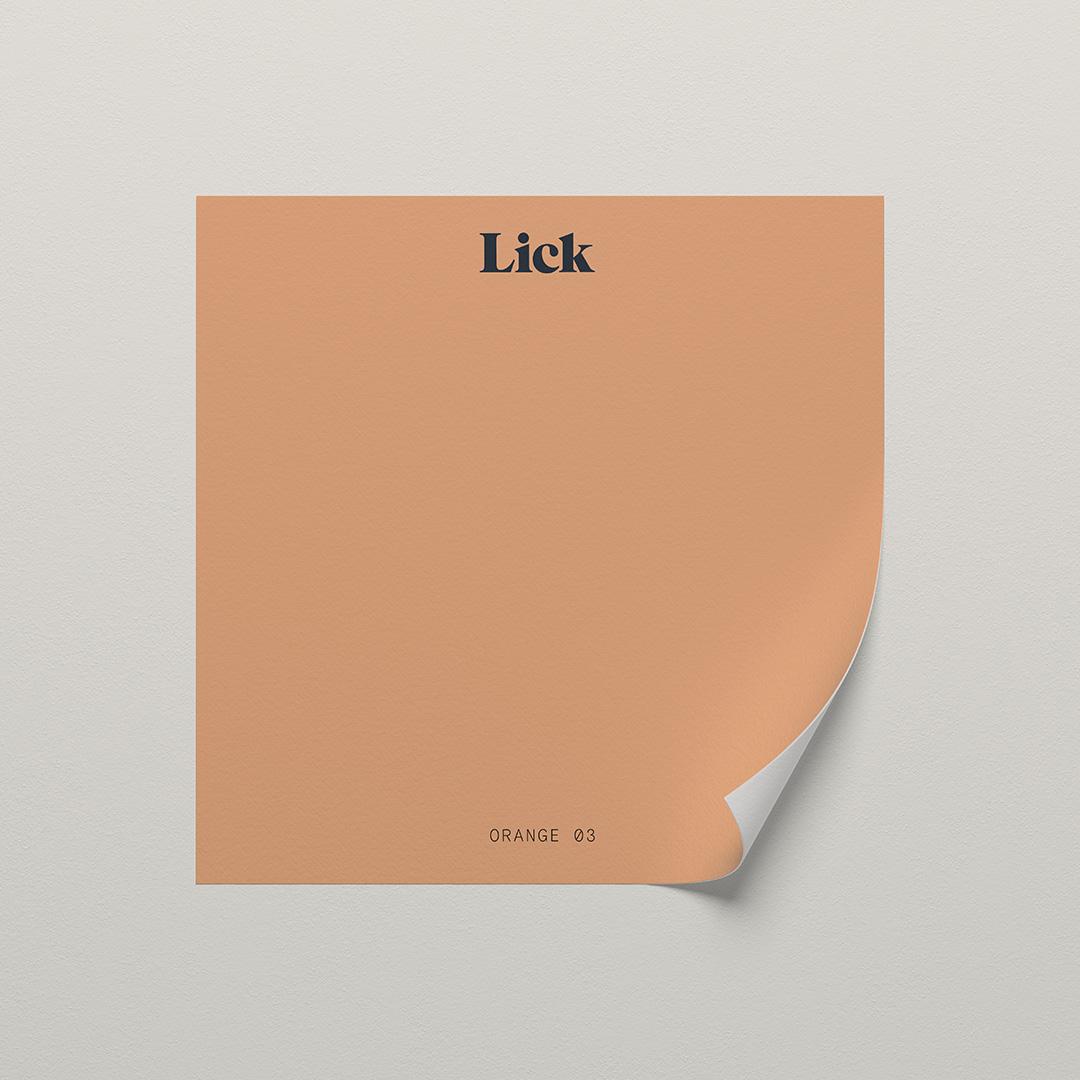 Lick Orange 03 sample